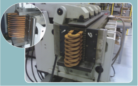 ZCN074-2000梭形線(xiàn)圈直線(xiàn)冷卻熱壓機(jī)